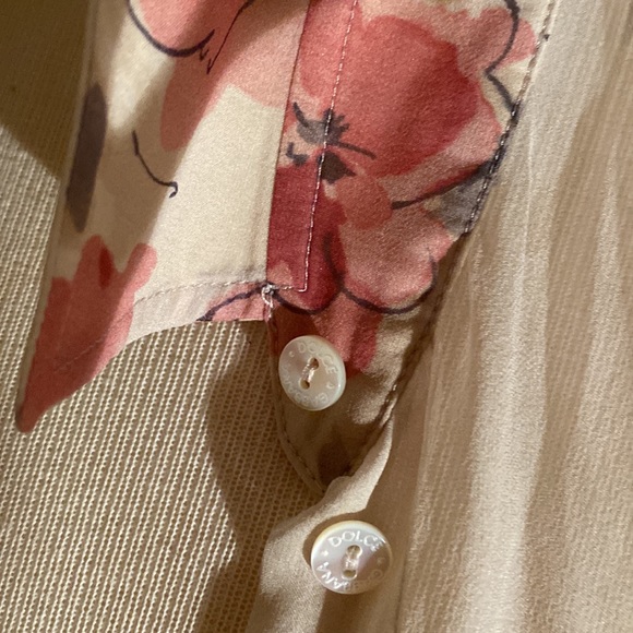 one of a kind, authentic see-through blouse from dolce & gabbana with flaws - Picture 10 of 16